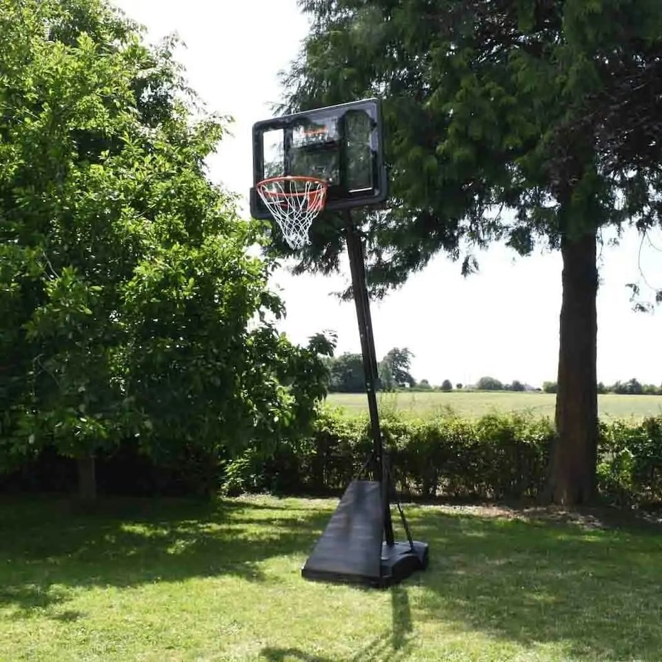 image 1 of Bee-Ball Ultimate Basketball Hoop with Stand