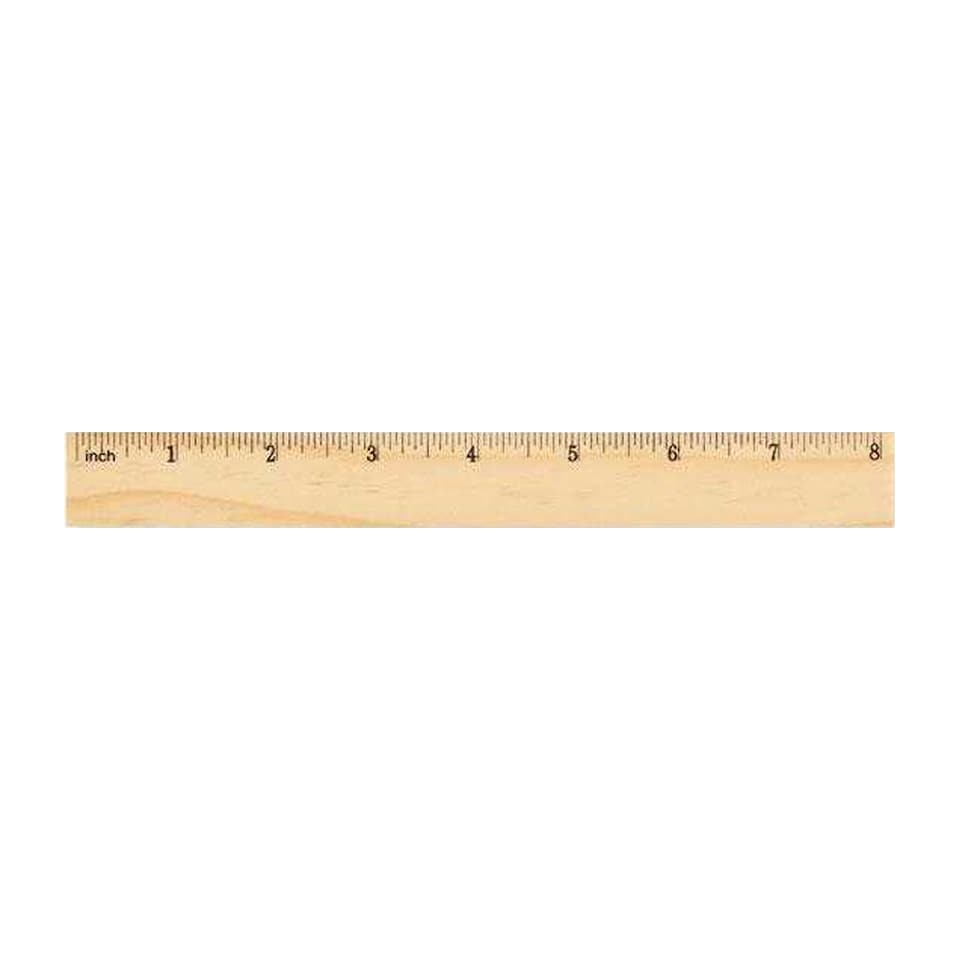 image 1 of MidOcean Wooden Ruler | Bronze | Wood | 1