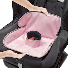 Lynmark Potty Training Car Seat Protector Cover with Middle Buckle Hole | Pink | 1