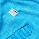 image 7 of Homescapes Nirvana Slub Cotton Teal Throw - 255 x 360 cm Blue