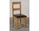 image 7 of Dakota 182 x 92cm Oak Large Dining Table and 8 Lincoln Chairs | Brown | Brown