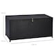 image 7 of Outsunny Large Rattan Storage Box Garden Chest Wicker Outdoor Cabinet Deck Shed