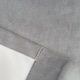 image 5 of Luxury Enhanced Living Grey Velvet, Supersoft, 100% Blackout, Thermal Pair of Curtains with Eyelet Top - 46 x 54 inch (117x137cm)