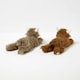 image 3 of Homescapes Luxury Fabric Highland Cow Doorstop Set of 2