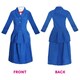 image 4 of Magical Nanny Costume - with 55cm Hat, Gloves & Floral Bag | Blue | S