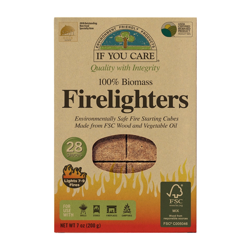 Non-toxic Firelighters, 28 pieces (If You Care)