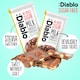 image 2 of Diablo No Added Sugar Milk Chocolate with Hazelnuts 75g