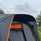 image 5 of Cubo Breeze® v2 Campervan Awning - Charcoal & Orange