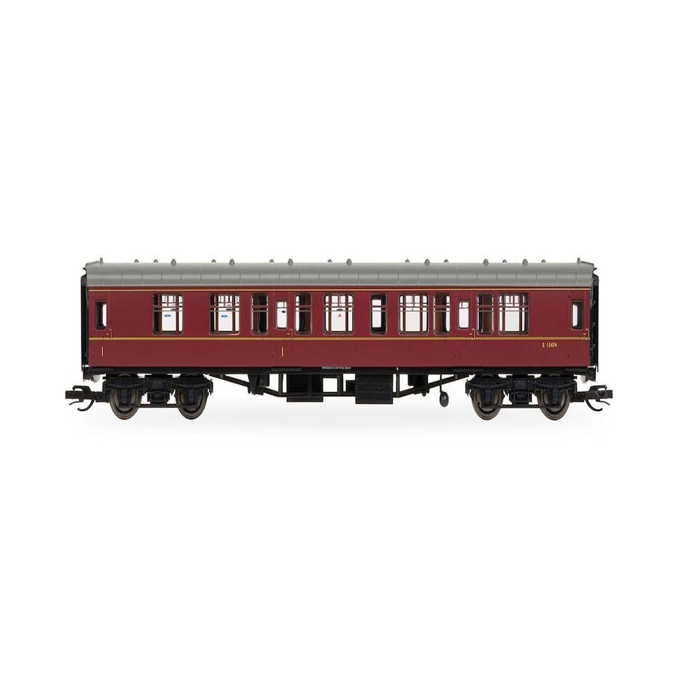 Hornby TT:120 Mk1 Composite Corridor Coach E15474 BR