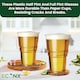 image 3 of ECONX 20oz Plastic Full Pint Cups Clear Beer Reusable Glasses For Pub Beach Parties 100pc