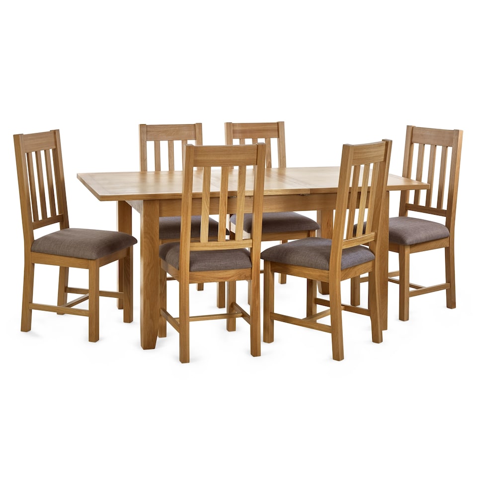image 1 of Premium Ashbourne 180cm Extending Dining Table