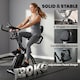 image 7 of SPORTNOW Folding Exercise Bike with Resistance Bands