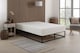 image 2 of Orthopedic Firm Support Mattress - High-Density Supportive Foam for Spinal Alignment | White | Single