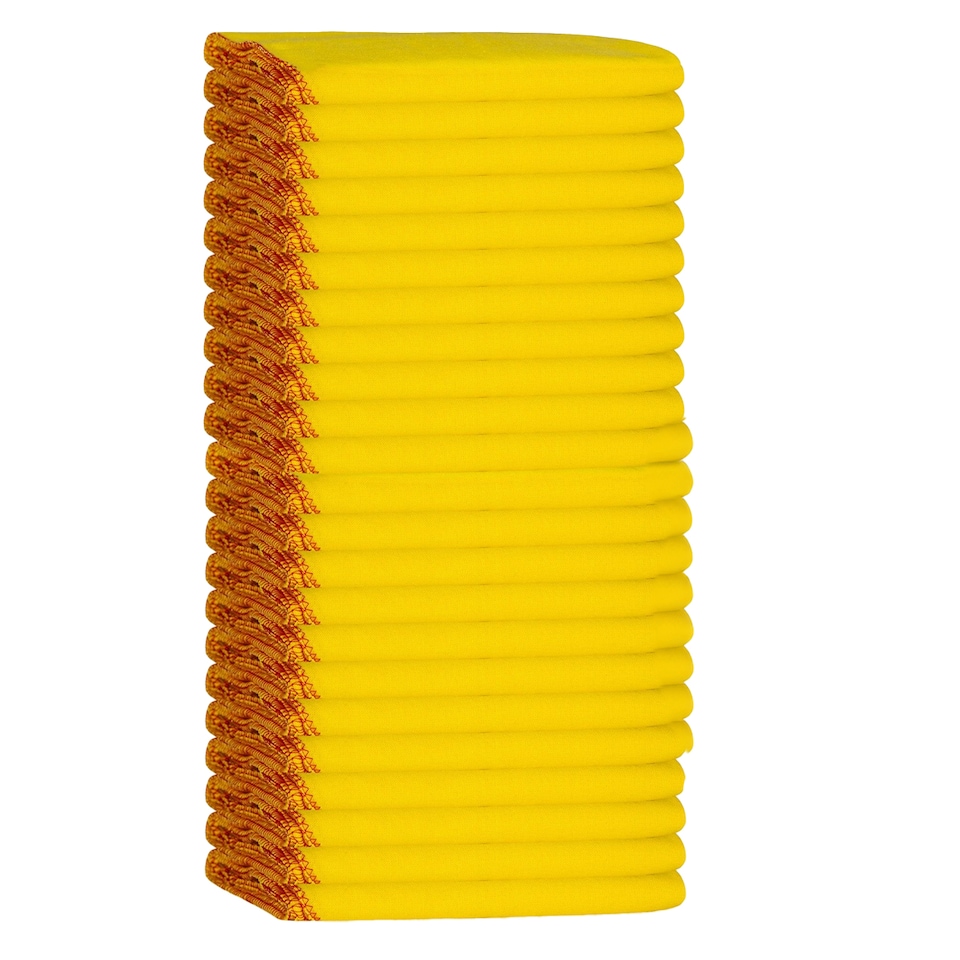 image 1 of K Collection Cotton Dusters (Pack of 24) | Yellow | Yellow | XL | 1