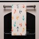 image 2 of Multi Coloured Anchors (Kitchen Towel)