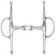 image 1 of Shires Full Cheek French Link Snaffle N/A | Size: 4.5 Inch
Colour: One Colour