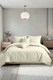 image 2 of Plain Dyed Easy Care Polycotton Duvet Cover And Pillowcase/s Set Bed Linen Cream | Cream | Super King