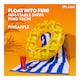 image 2 of Inflatable Pineapple Swim Ring 90cm