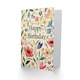 image 2 of Floral Pattern Flower Botanical Illustration Her Birthday Card