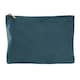 image 1 of Bagbase Plain Velvet Accessory Bag - Blue Topaz - L | Green