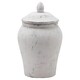 image 1 of Hill Interiors Bloomville Stone Ginger Jar - Light Stone - 29cm x 24cm x 24cm