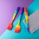 image 4 of Taylor's Eye Witness Large Rainbow Silicone Brush
