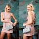 image 5 of Signare Hip Crossbody Bag - Alice in Wonderland Nothing But Cards Blue
