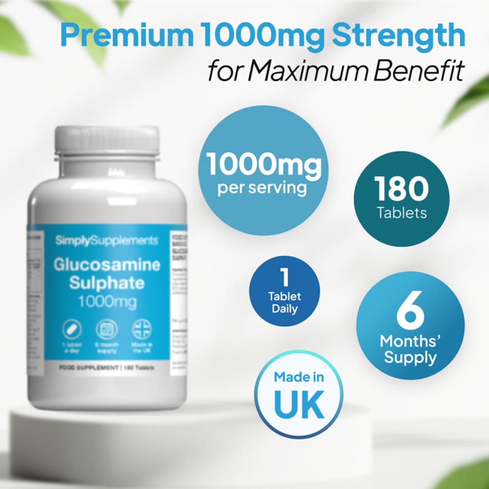 image 1 of Glucosamine Sulphate 1,000mg - Tablets