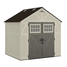 Suncast Tremont Shed 8x7 | Cream