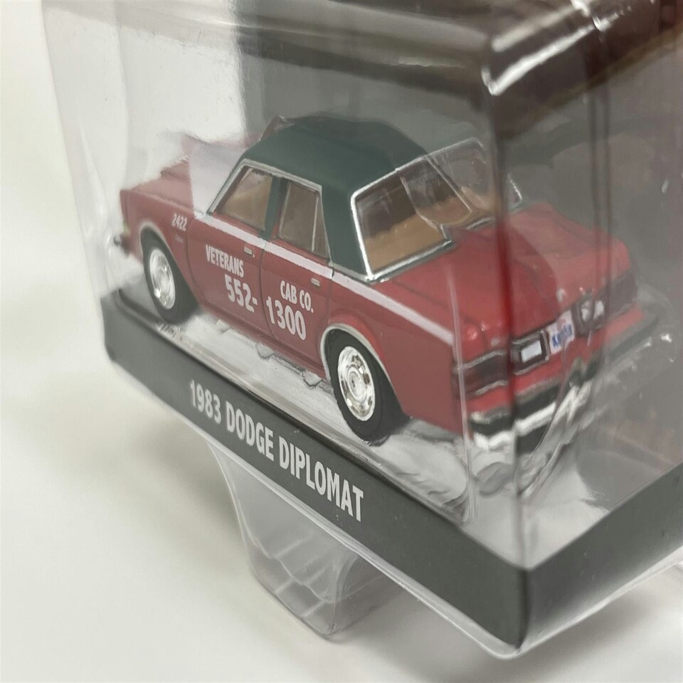 image 1 of 1983 Dodge Diplomat Veterans Cab Co 1:64 Scale Greenlight 30283