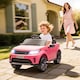 image 2 of AIYAPLAY Land Rover Discovery Licensed 12V Kids Electric Car w/ Remote Pink