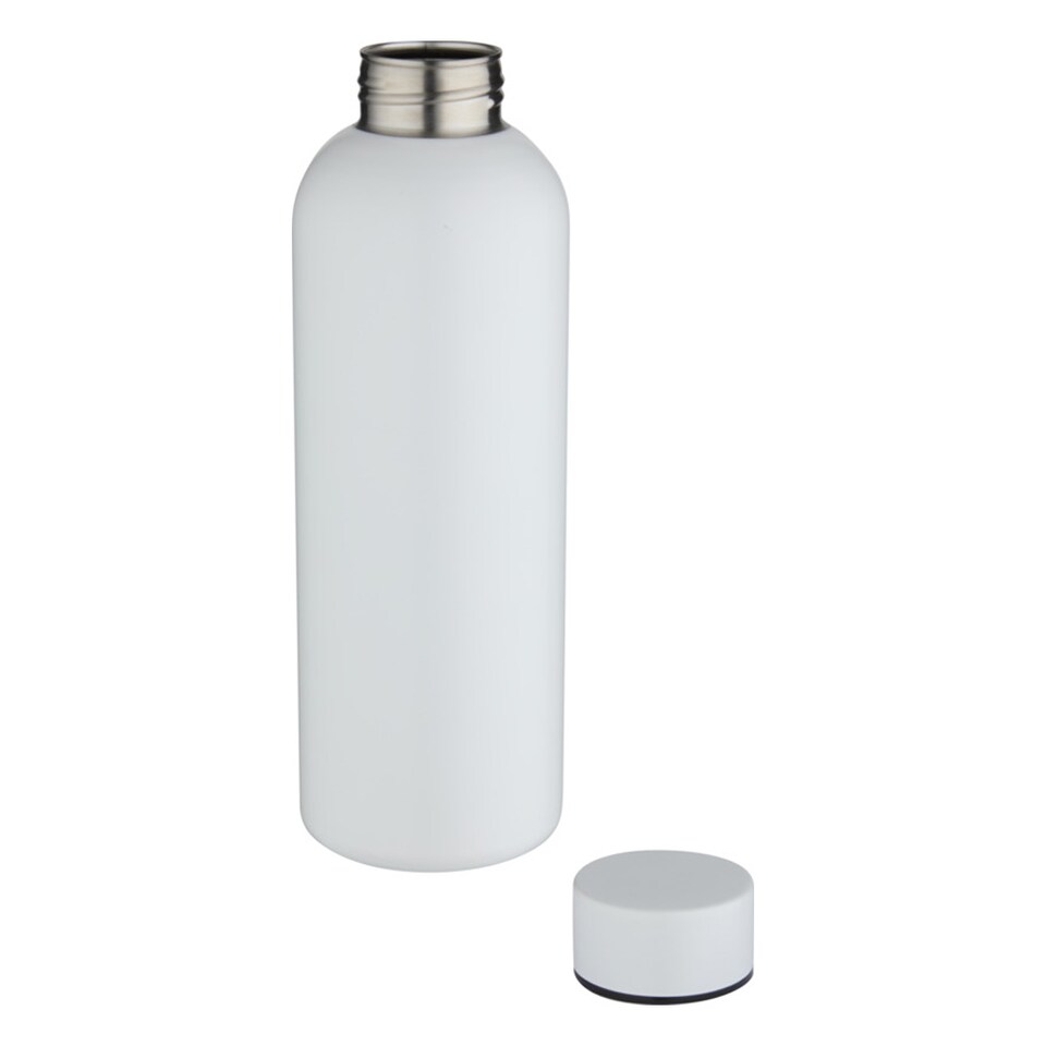 image 1 of Floso Spring Stainless Steel Single Wall 750ml Water Bottle | White | White | 1