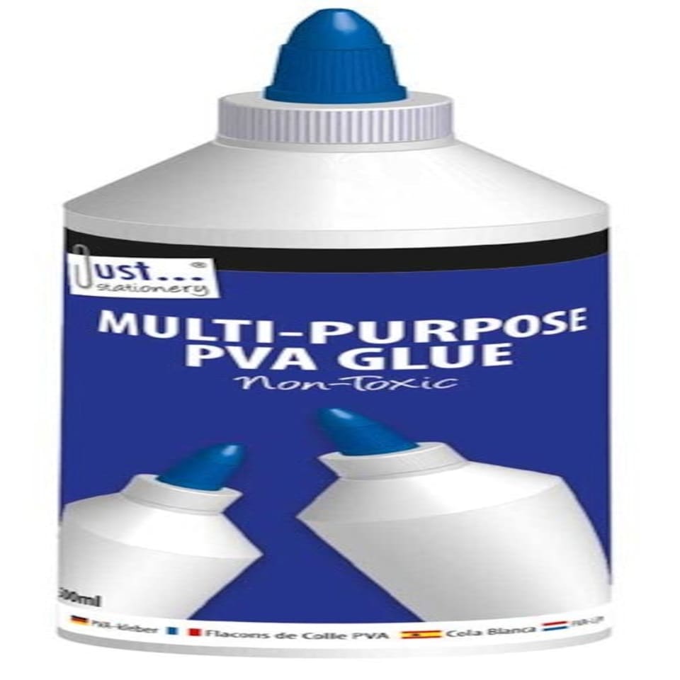 image 1 of Just Stationery PVA Glue - White