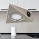 image 9 of Set of 2 Puck - Brushed Steel LED Under Cabinet Kits Silver
