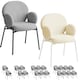 image 8 of Dining Chair - Boucle cover, plush padding, high backrest - per piece Grey | Light Grey