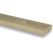 PACK OF 15 (Total 15 Units) - 38mm x 175mm (35mm x 170mm Finish) Planed All Round Redwood Timber - 2.1m Length