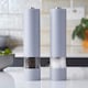image 2 of Cooks Professional Electric Salt & Pepper Mill Set | Adjustable Grind Settings | Simple One-Button Operation | Matt Grey
