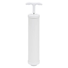 Harbour Housewares Vacuum Storage Bag Hand Pump - 30cm - White | White | White