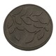 image 5 of Eco-Friendly Garden Stepping Stones - Leaf Brown (Pack of 4)