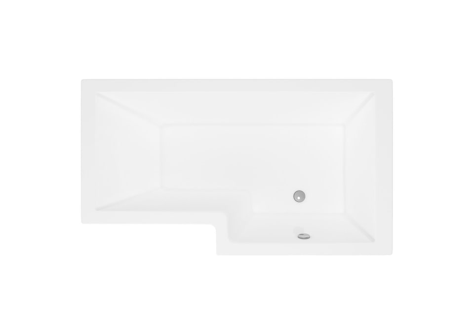 image 1 of Balterley Contemporary L Shaped Shower Bath Right Hand