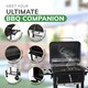 image 3 of House of Home BBQ Smoker Grill Folding Tables, Thermometer, Adjustable Charcoal Pan, Chimney