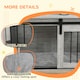 image 6 of PawHut Dog Crate Furniture with Removable Cushion, for Medium Dogs - Grey