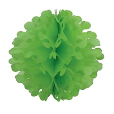 Unique Party Tissue Paper Flutter Hanging Decoration - Lime Green - One Size