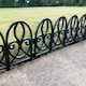 image 2 of Traditional Black Plastic Garden Lawn Edging (56cm x 30cm) - 5 Panels