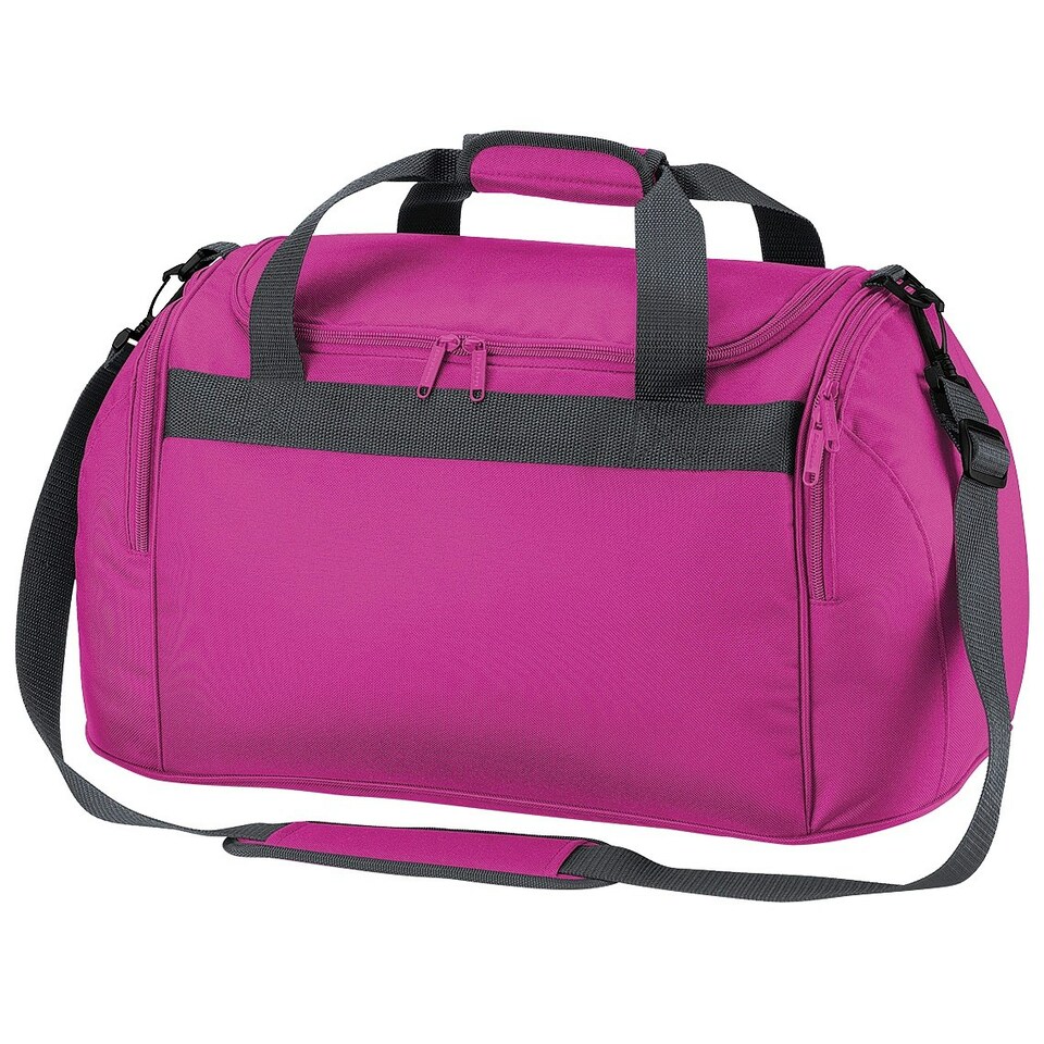 Bagbase Freestyle Holdall / Duffle Bag (26 Litres) - Fuchsia - One Size