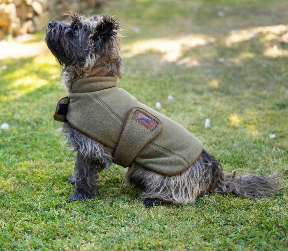 image 1 of Fleece Coat Green - Medium