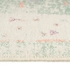 image 5 of KUKOON Pastel Green Distressed Persian Medallion Non Slip Washable Low Pile Rug 60cm x 110cm Green