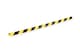 image 2 of Durable Adhesive Warning Corner Impact Protection Profiles C25R | 1 Metre