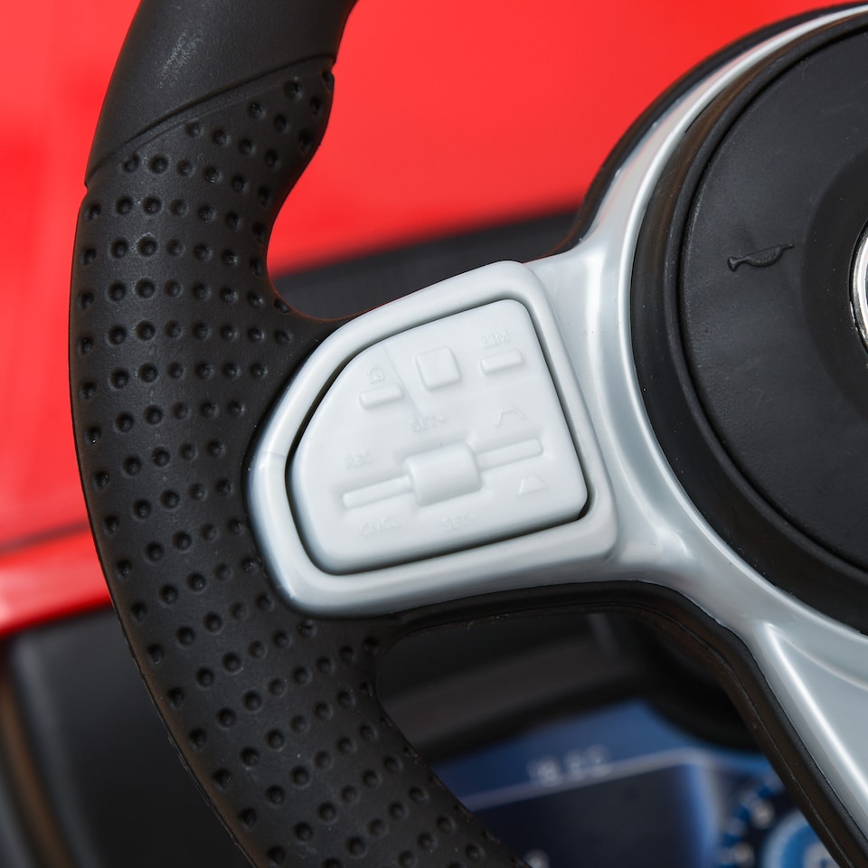 image 1 of HOMCOM 3 in 1 Kids Ride On Car G350 Licensed Foot To Floor Slider Toddler Push Along NO POWER Red 12-36 months