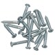 image 1 of PH2 Dome Headed Phillips Wood Screws 3.5mm x 20mm Fastener Fixings 20pc